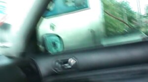 Asian Teen Mila Sideways රළු දිගු කළු සැරයටිය